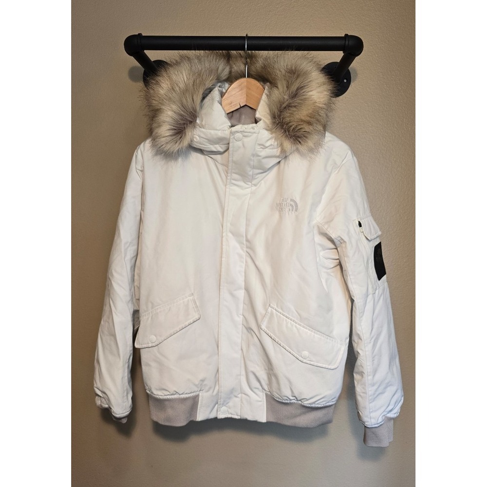 North Face Mcmurdo bomber jacket with faux fur hood